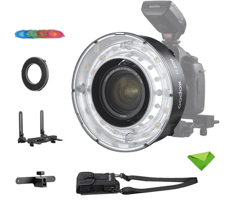 Godox R200 ring flash head is suitable for AD200 AD200 Pro 200Ws