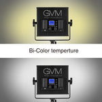 GVM RGB LED Video Light 3-Light Panel Kit 520S-B3L