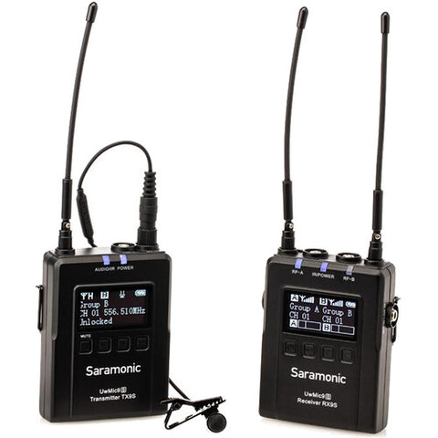 Saramonic UwMic9 Kit1  Wireless Lavalier Microphone System