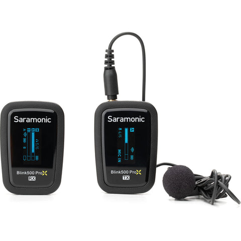Saramonic Blink 500 ProX B1 Wireless Microphone System (Black, 2.4 GHz)