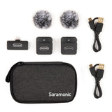 Saramonic Blink100 B4  Ultracompact 2.4GHz Dual-Channel Wireless Microphone System