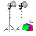 GVM P80S-2D 80W High power led 2 lights kit  with Stands