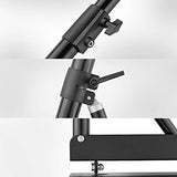 AMBITFUL 54 inches / 137 cm Triangular Wall Mounted Boom Arm Light Stand