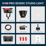 GVM Pro SD300C RGB LED Monolight