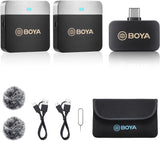 BOYA BY-M1V4 Wireless Lavalier Microphone