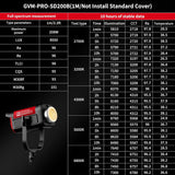 GVM PRO SD200B 200W Bi-Color LED Monolight
