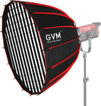GVM PRO SD300C RGB LED Light Kit (w/ Parabolic Softbox)