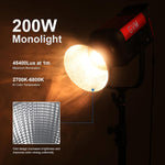GVM PRO SD200B Bi-Color LED Light Kit (w/ Parabolic Softbox)