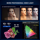 GVM PRO SD300B Bi-Color LED Light Kit (w/ Lantern Softbox)
