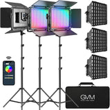 GVM 1300D RGB LED Light Panel (3-Light Kit)
