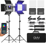 GVM 800D-RGB LED Light Panel (2-Light Kit)
