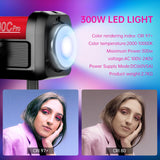 GVM PRO SD300C RGB LED Light Kit (w/ Lantern Softbox)