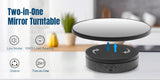Fotoconic 22cm 10kg Load Capacity 2 in 1 Mirror Rotation Turntable