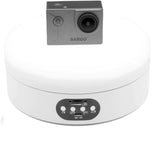 Fotoconic 16cm 2kg Load Capacity LED Rotating Turntable w/ USB plug-in (White)
