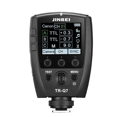JINBEI 2021 New TR-Q7 TTL HSS Flash Trigger Transmitter