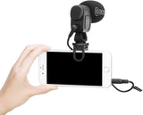 BOYA BY-C12 iPhone Android Phone Tablet Clamp with Cold Shoe Mount