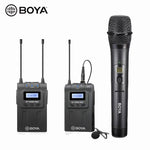BOYA BY-WM8 Pro-K4 UHF Dual-Channel Wireless Microphone System