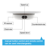 Fotoconic 30cm 15kg Load Capacity Rotating Turntable (Bluetooth version)