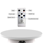 Fotoconic 30cm 15kg Load Capacity Rotating Turntable (White)