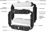 GVM TL15RS RGB Camera Video Stabilizer Selfie Light Professional Video Lighting Rig