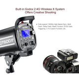 Godox QT400II 400WS GN76 1/8000s HSS Studio Flash Strobe Lighting Kit