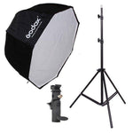 Godox 80cm Octagon Umbrella Softbox and Photography Light Stand kit