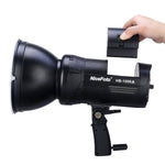 NiceFoto HB-1000A 100W Manual Bi-color Dual Power Supply COB LED Video Light