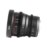 Meike 25mm T2.2 Manual Focus Cinema lens