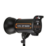 Godox 3X QT600W Studio Flash Light w/ Stand Softbox Trigger Carrying Case Kit