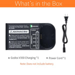 Godox C20 Battery Charger for Godox V350 Speedlite