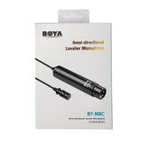 BOYA BY-M8C Lavalier Microphone Professional Clip-On Mic