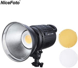 NiceFoto HC-1000B II 100W 3200K/5500K Daylight COB LED Video Light