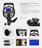 Godox SK400II 3 x 400Ws 2.4G Strobe Flash Kits for Canon EOS