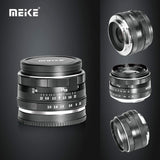 Meike MK-50mm F2.0 Standard-focal Lens Fit