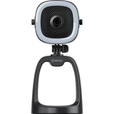 BOYA BY-CM6A All-in-One Full HD 1080p USB Webcam with Mic and LED Ring Light