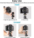 Fotoconic Claw Quick Release Camera Mount Clamp