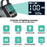 GVM PR150D Bi-Color LED Video Spotlight Kit with Lantern Softbox