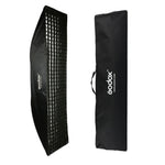 Godox 40 X 180cm Bowens Mount Rectangular Softbox with Grid
