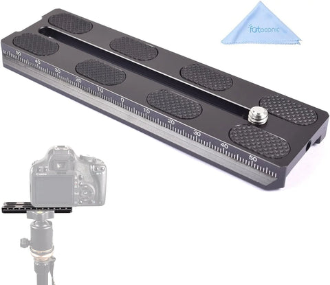 Fotoconic Quick Release Plate 120mm Camera Mounting Rail Slider