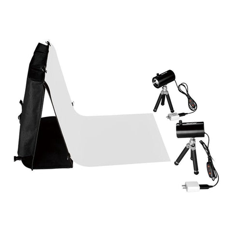 NiceFoto LD-40×40cm Portable Tent Kit 120° COB Light